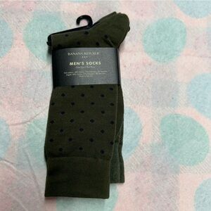 Mens Banana Republic Socks- 2 Pairs NWT